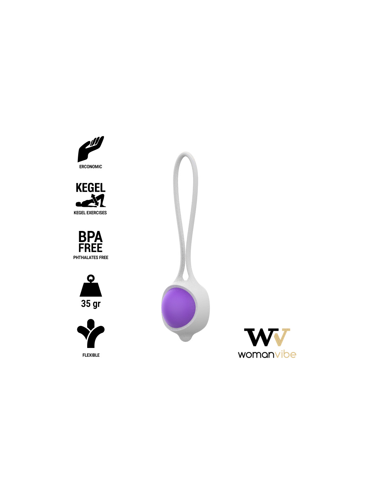 WOMANVIBE - KEISY I BALL GEISHA SILICONE