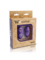 WOMANVIBE - ALSAN EGG TELECOMANDO SILICONE NERO VIOLA