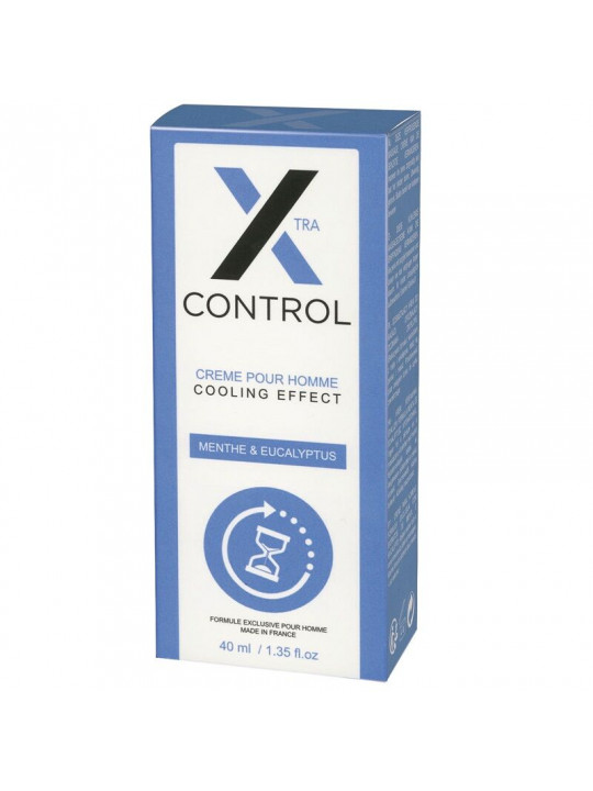 RUF - X CONTROL CREMA EFFETTO FREDDO PER UOMO 40 ML