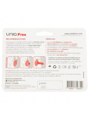 UNIQ - PRESERVATIVO SENZA LATTICE FREE CON ANELLO DI PROTEZIONE 3 UNITÀ