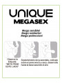 UNIQ - MEGASEX LATEX FREE SENSITIVE CONDOMS 3 UNITS