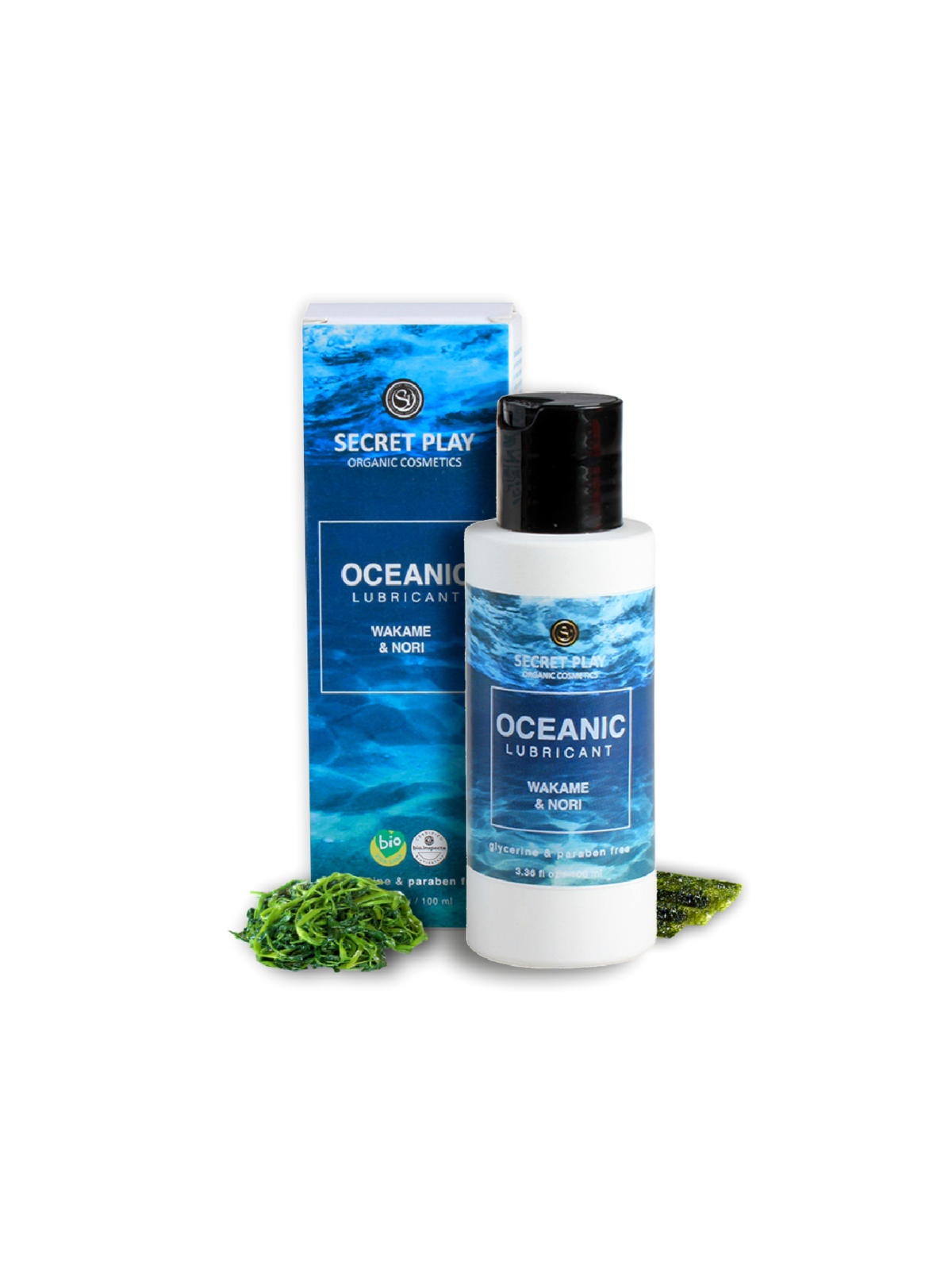 SECRETPLAY - LUBRIFICANTE ORGANICO  OCEANIC 100 ml