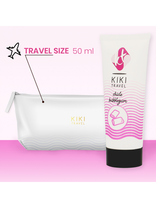 KIKÍ TRAVEL - FRAGOLA GUM LUBRIFICANTE 50 ML