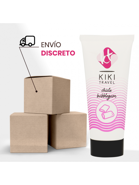 KIKÍ TRAVEL - FRAGOLA GUM LUBRIFICANTE 50 ML