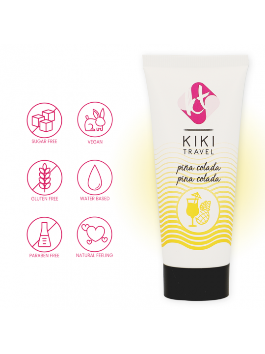 KIKÍ TRAVEL - PINA COLADA LUBRIFICANTE 50 ML