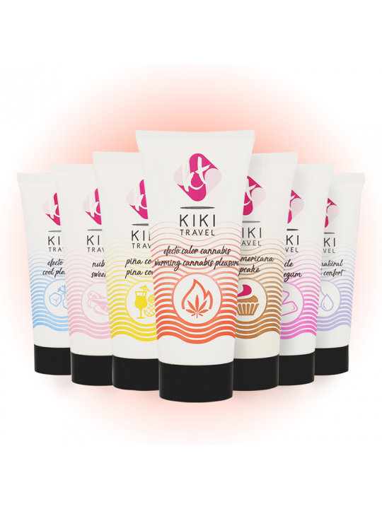 KIKÍ TRAVEL - CANNABIS LUBRIFICANTE EFFETTO CALDO 50 ML