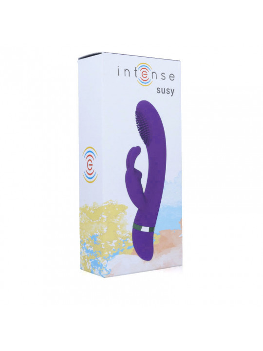 INTENSE - VIBRATORE OSCILLANTE IN SILICONE RABBIT LILLA SUSY