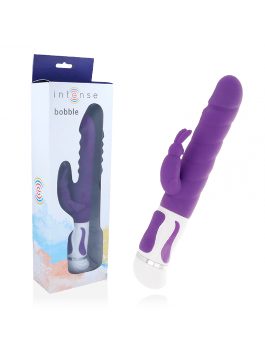 INTENSE - BOBBLE VIBRATORE ROTORE LILLA IN SILICONE