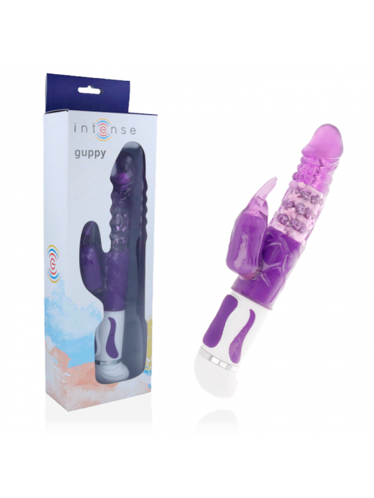 INTENSE - VIBRATORE ROTANTE GUPPY LILLA