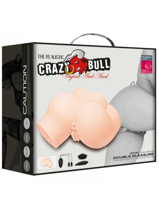 CRAZY BULL - CALCIO CON VAGINA E ANO REALISTICI E VIBRAZIONI