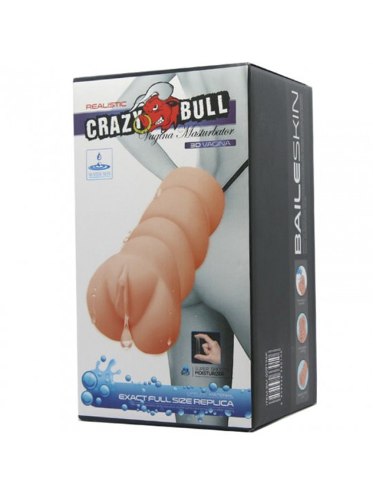 CRAZY BULL - MASTURBADOR PELLE ACQUA MODELLO VAGINA 3