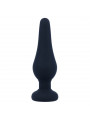 INTENSE - PLUG ANALE PIPO S SILICONE NERO 9,8 CM