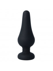 INTENSE - PLUG ANALE PIPO L SILICONE NERO 13 CM