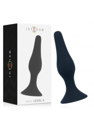 INTENSE - ANALE LIVELLO 4 15,5 CM NERO