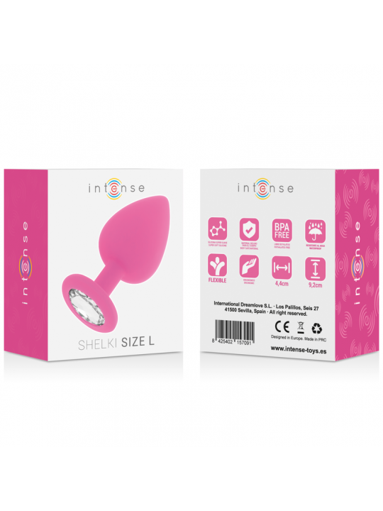 INTENSE - SHELKI L PLUG ANALE FUCSIA