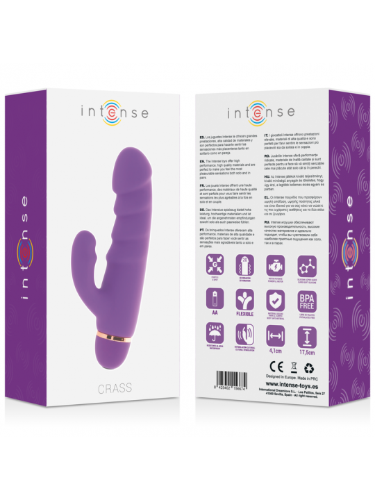 INTENSE - CRASS 20 VELOCIT SILICONE LILLA