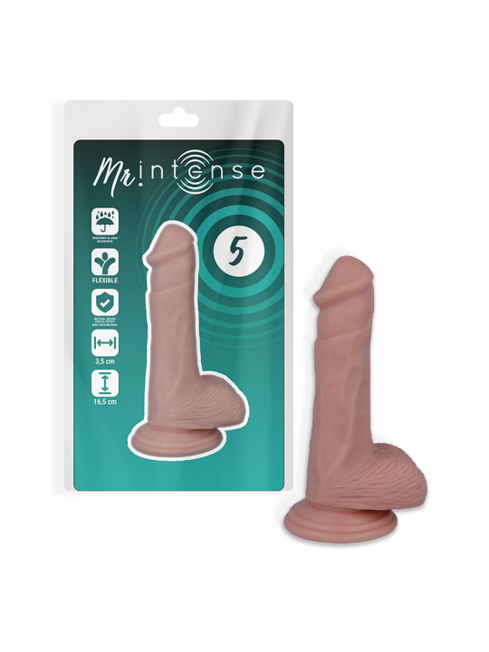 MR INTENSE - 5 PENE REALISTICO 16.5 CM -O- 3.5 CM