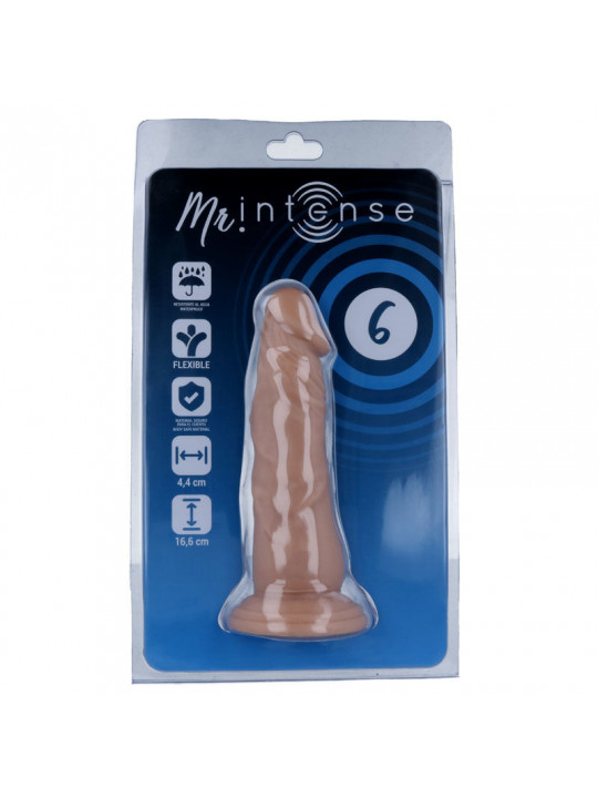 MR INTENSE - 6 PENE REALISTICO 16.6 CM -O- 4.4 CM