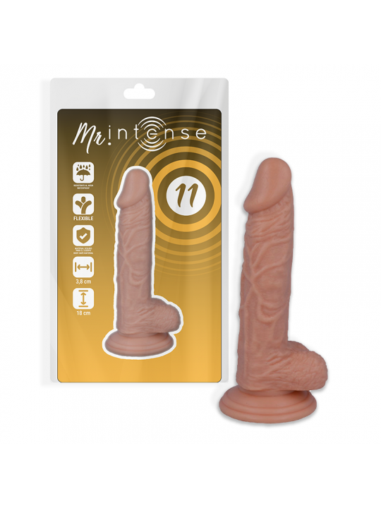 MR INTENSE - 11 REALISTIC PENIS 18 CM -O- 3.8 CM