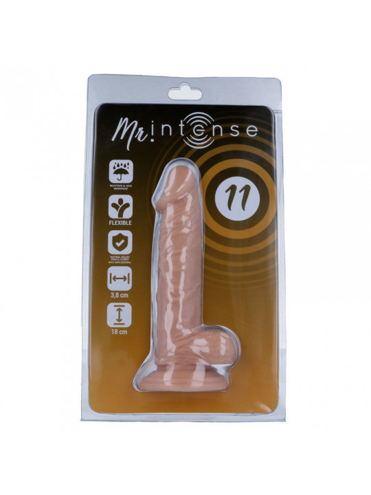 MR INTENSE - 11 REALISTIC PENIS 18 CM -O- 3.8 CM