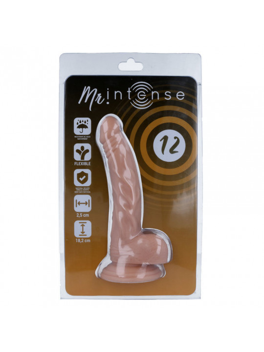 MR INTENSE - 12 PENE REALISTICO 18.2 CM -O- 2.5 CM