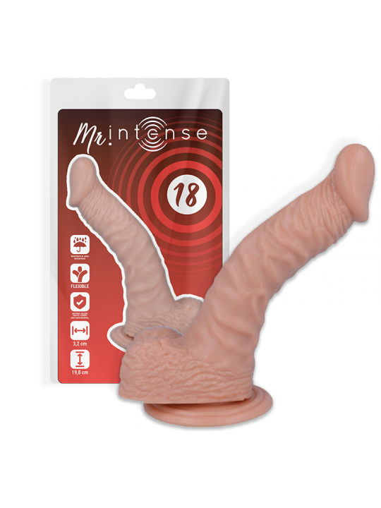 MR INTENSE - 18 PENE REALISTICO 19.8 CM -O- 3.2 CM