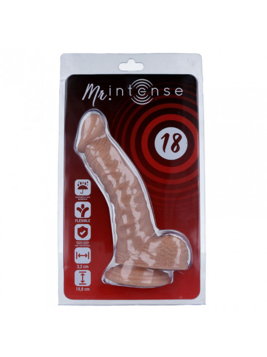 MR INTENSE - 18 PENE REALISTICO 19.8 CM -O- 3.2 CM