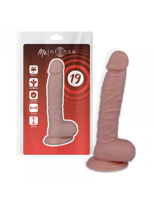 MR INTENSE - 19 REALISTIC PENIS 20 CM -O- 3.1 CM