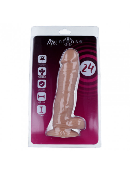 MR INTENSE - 24 PENE REALISTICO 21 CM -O- 4.6 CM