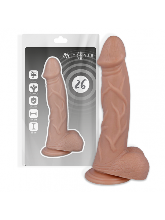 MR INTENSE - 26 PENE REALISTICO 22 CM -O- 4.4 CM