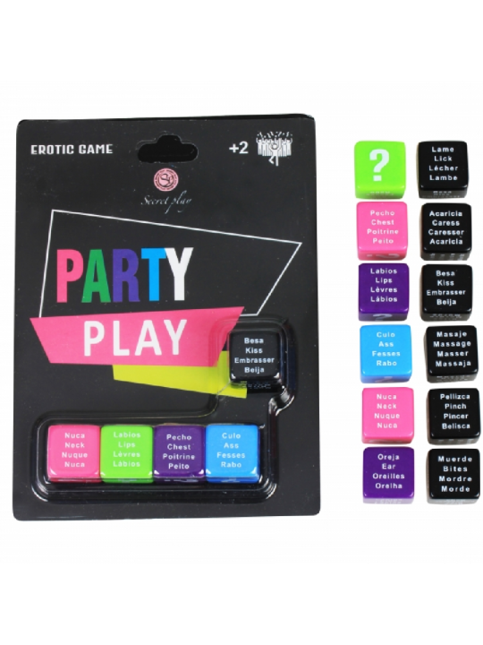 SECRETPLAY - GIOCO PARTY PLAY 5 DATO (ES/PT/EN/FR)