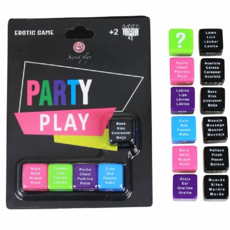 SECRETPLAY - GIOCO PARTY PLAY 5 DATO (ES/PT/EN/FR)