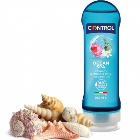 CONTROL - 2 EN 1 MASSAGGIO E PIACERE MARE MEDITERRANEO 200 ML