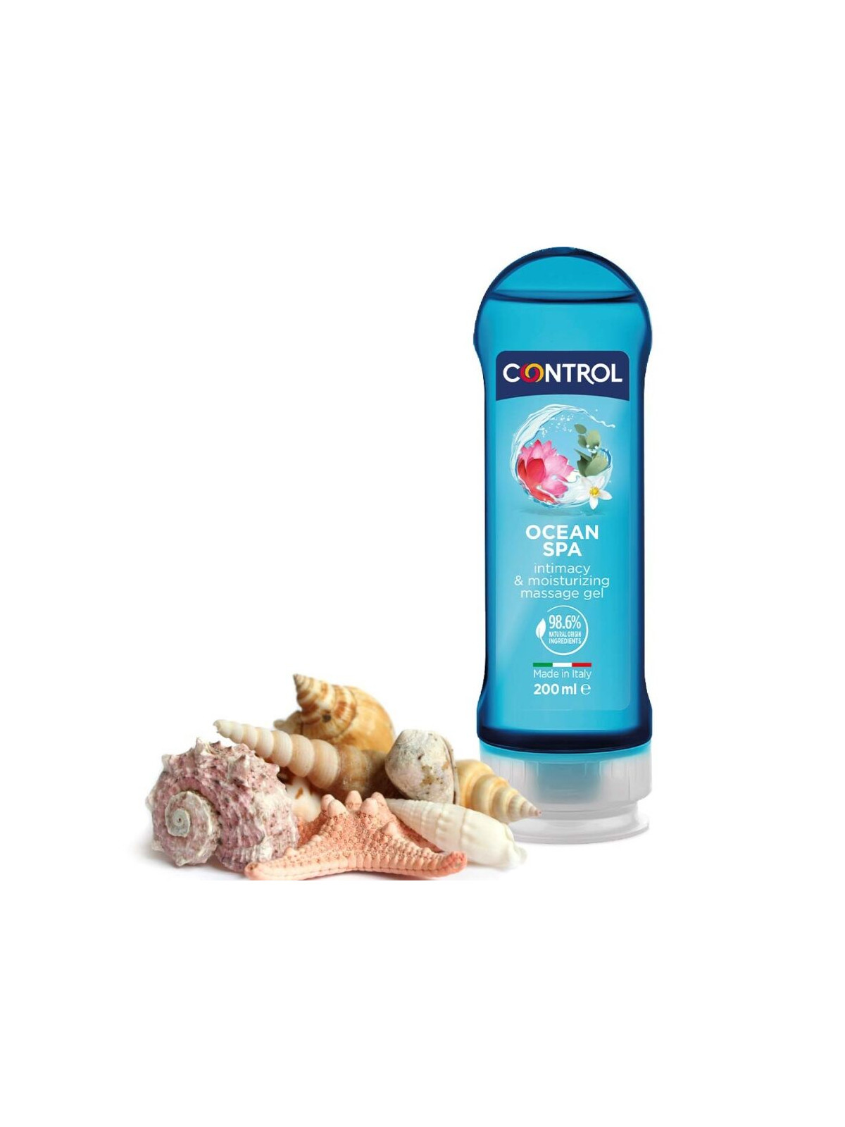 CONTROL - 2 EN 1 MASSAGGIO E PIACERE MARE MEDITERRANEO 200 ML