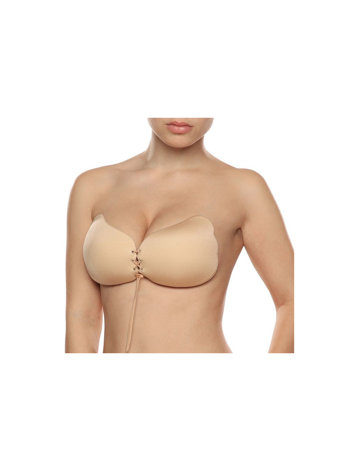 BYE-BRA - LACE-IT VALORIZZAZIONE PUSH-UP BEIGE COPPA A