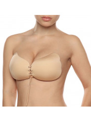 BYE-BRA - LACE-IT VALORIZZAZIONE PUSH-UP BEIGE COPPA D