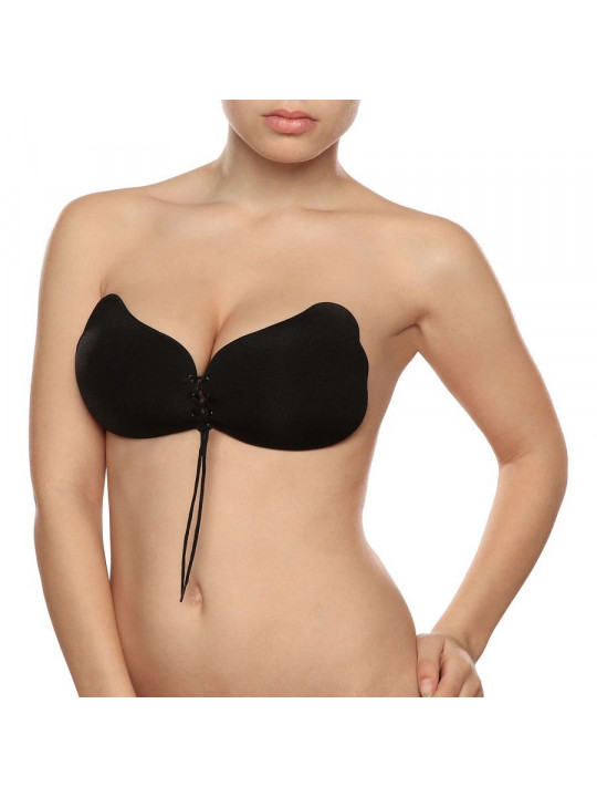 BYE-BRA - LACE-IT VALORIZZAZIONE PUSH-UP NERO COPPA A