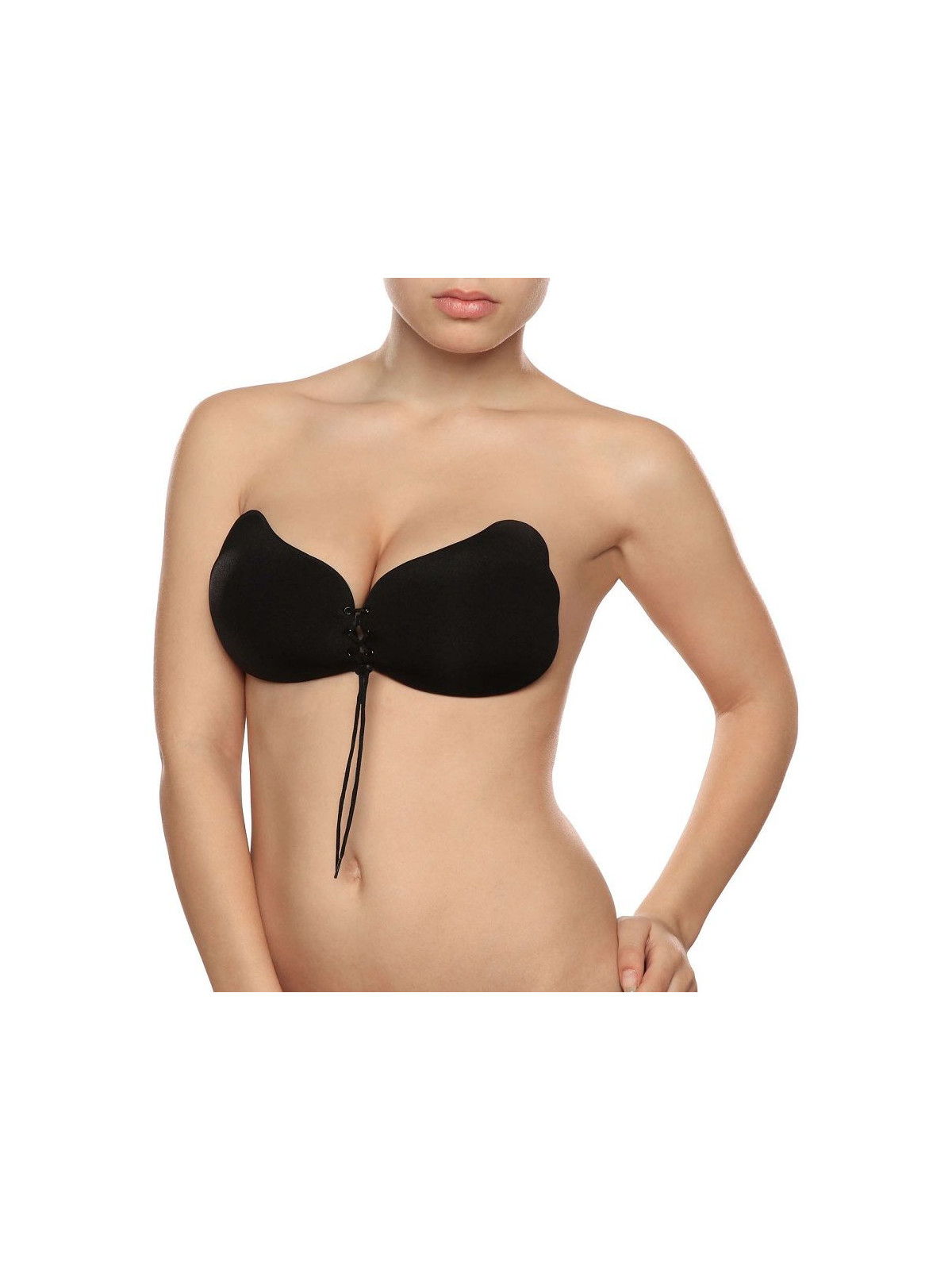 BYE-BRA - LACE-IT VALORIZZAZIONE PUSH-UP NERO COPPA A