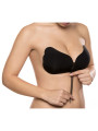 BYE-BRA - LACE-IT VALORIZZAZIONE PUSH-UP NERO COPPA D