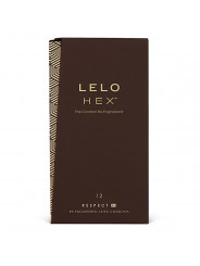 LELO - PRESERVATIVI HEX RESPECT XL CONFEZIONE DA 12