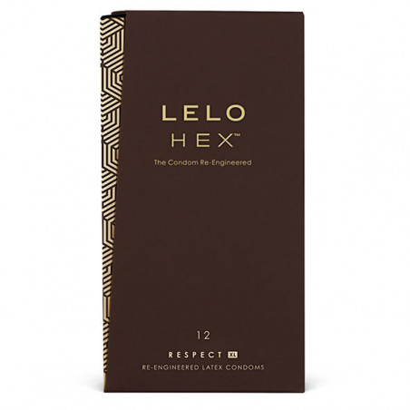 LELO - PRESERVATIVI HEX RESPECT XL CONFEZIONE DA 12