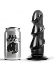 ALL BLACK - DILDO 17 CM