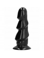 ALL BLACK - DILDO 17 CM