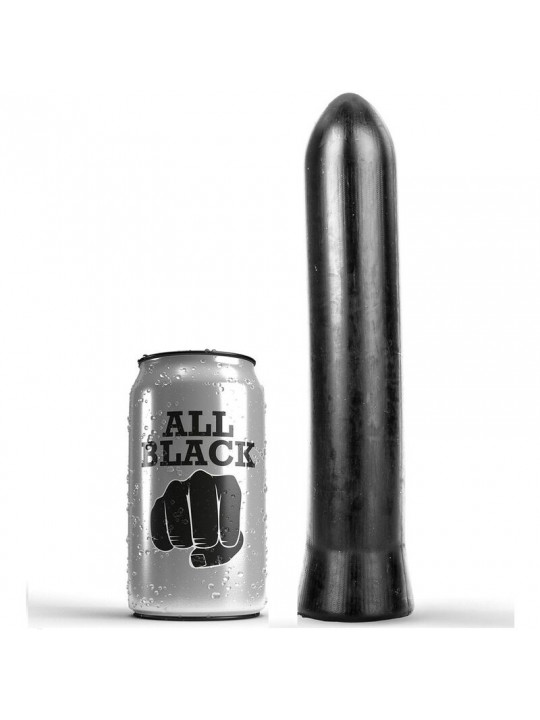 ALL BLACK - DILDO 22 CM