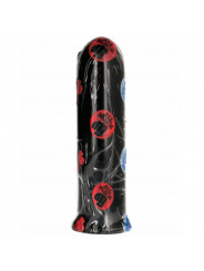 ALL BLACK - DILDO NERO 19 CM