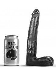 ALL BLACK - DILDO REALISTICO 21 CM