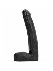 ALL BLACK - DILDO REALISTICO 21 CM