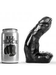 ALL BLACK - DILDO REALISTICO 15 CM