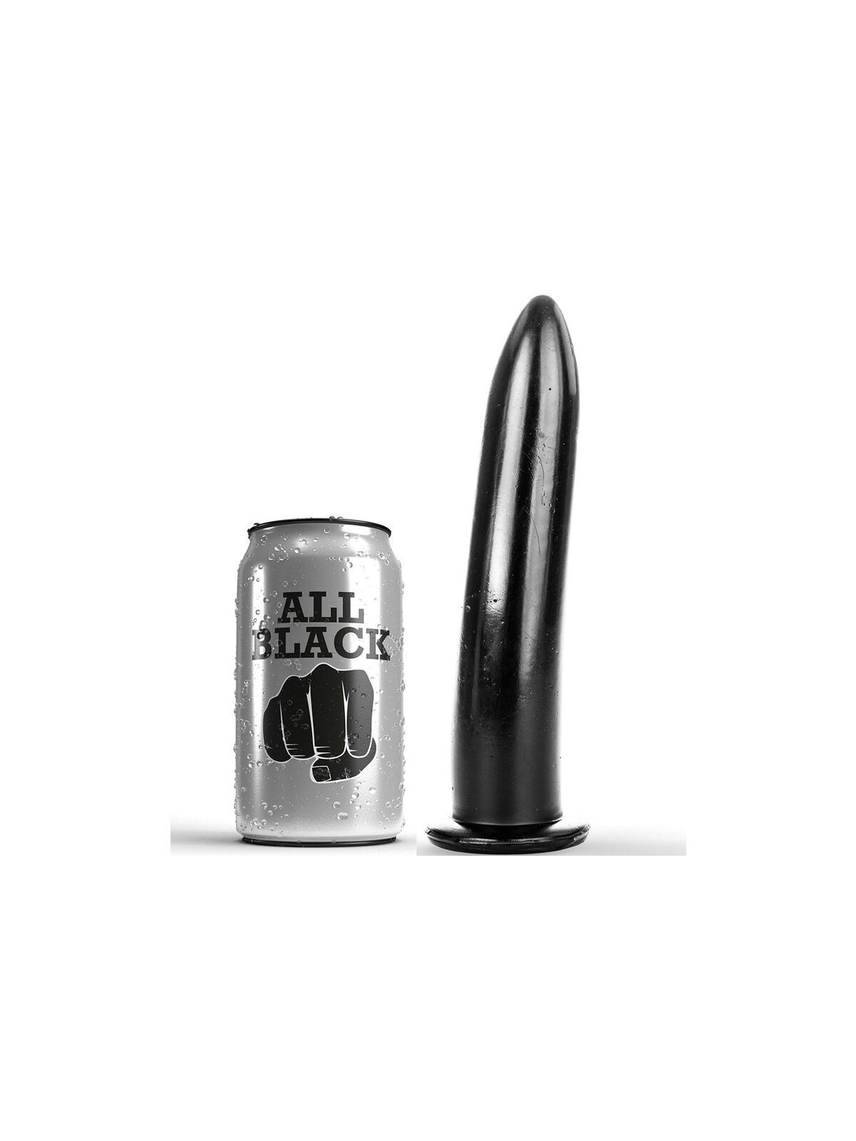 ALL BLACK - DILATATORE ANALE E VAGINALE 20 CM