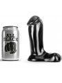 ALL BLACK - DILDO REALISTICO 14 CM